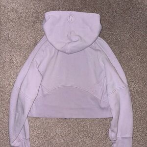 ❗️ SOLD ❗️ lululemon athletica Light Purple Scuba oversized full zip Hoodie